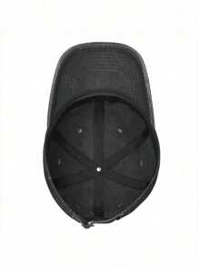 Vintage Distressed Cotton Cowboy Hat With ROCK STAR & Grunge Text Graphic, For Music Enthusiasts, Cotton Denim Hats, Baseball Caps, Trucker Caps. The Arched Brim Design Is Adjustable.