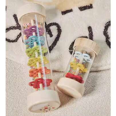 1PC Wooden Rain Sounder For Children, Rain Stick - Can Make Sounds To Soothe The Baby Toys Coaxing Sleep Toys