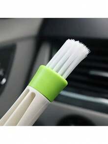 1 Stück Multifunktions Doppelkopf Reinigungsbürste, abnehmbar für Autoklimaanlagen Lüftungsschlitze, Tastaturen, Jalousien, Staubentfernung