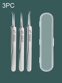 14PCS Stainless Steel Blackhead Removal Tool Set Stainless Steel Acne Removal Tool - Professional Acne Squeezing Kit Beauty Salon Special Blackhead Remover, Acne Needle Tool Pore Cleaner, Deep Cleansing Facial Skin Care Tool, Blackhead Remover, Beauty, Skin Care Products, Spa, Self Care, Skin Care Tools, Face Care, Esthetician Supplies, Skin, Face Wash, Facial - Silver - View 13
