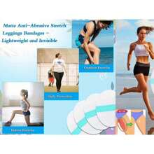 5/10/20/30/40/50pcs Extra Large Plus Size Inner Anti-Friction Leg Sleeves, Unisex Elastic Thigh Protector To Prevent Chafing Walking, Anti-Chafing Sticker For Thigh,Comfort And Protection Four Seasons Available