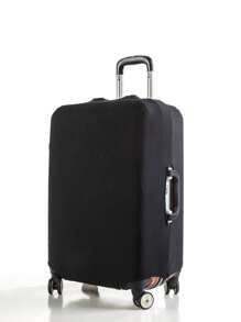 Suitcase Cover & Luggage Wheels Cover Set, Elastic Silicone Anti-Scratch Protector Allover Print + Noise Reduction Caster Caps, For Men Women Students Travel Vacation College Dorm Essentials, Luggage Protector Travel Accessories Value Bundle Travel Essentials Summer Holiday Back To School