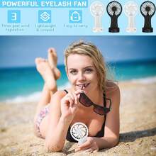 12 Pcs Mini Handheld Fan Bulk USB Electric Battery Operated Small Fans With Data Cable Portable Fan Rechargeable Quiet Pocket Fan Summer Gift Outdoor Travel (Black And White, 3 Speed) - Watermelon Pink - View 5