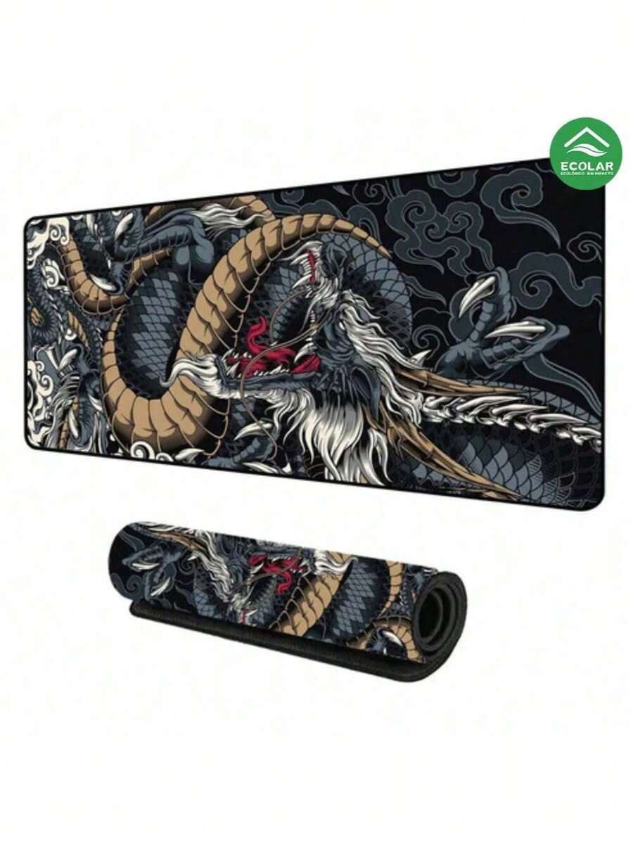 Non-Slip Stitched Mousepad Popular Style 65x32cm 70x35cm 90x40cm Gamer Work - 模型 1 - 查看 1