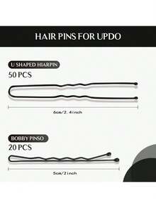 1 套发垫，用于盘发 | 丰盈发圈发髻制作器 | 海绵发垫和隐形盘发工具 | 包含发夹、U 型夹、深棕色、丰盈发垫、盘发填充物、丰盈工具、发夹、纯色尼龙海绵垫、隐形发髻助推器、女士发型工具、四季配饰 - 黑色 - 查看 6