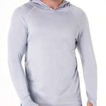 5 Pack  Men's UPF 50+ Sun Protection Lightweight Hoodie Performance Long Sleeve SPF UV Shirt For Fishing Running - 5組A - 查看 2