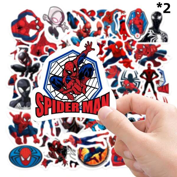 Disney 50/100/Pack Of  Anime Stickers, DlY Super Cool Cartoon Stickers (Some May Be Random), Flat Decorations, Fridge Stickers