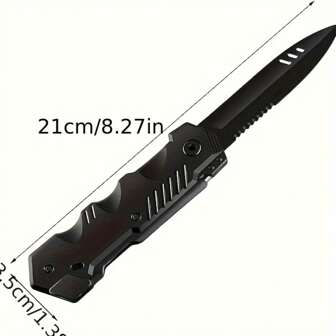 1-Piece Retractable Knife Prop, Fake Trick Prop Disappearing , Fake Plastic Blade, Suitable For Halloween And April Fool's Day Parties