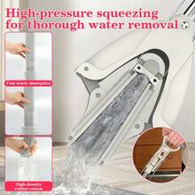 可调节手柄海绵拖把，双折叠，省力海绵拖把，吸水家用地板拖把，免洗手海绵拖把，除尘海绵拖把，清洁工具，适用于客厅、卧室、浴室、卫生间、厨房、地板清洁