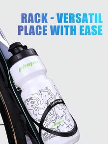 PHMAX 720ml auslaufsichere Fahrrad Trinkflasche, Radfahren Trinkflasche, Quetsch-Sport Trinkflasche für Radfahren, Fitness (Schwarz & Weiß) - Verschiedenfarbig - Übersicht 7