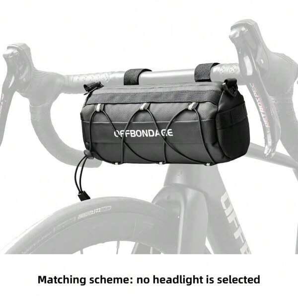 OFFBONDAGE Bike Bag Portable Handlebar Multi-Purpose Large Capacity Backpack MTB Road Cycling Frame Tube Bag Elastic Band