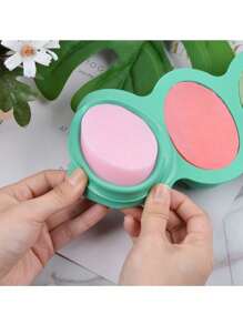 1pc/ Customized 4-Hole Silicone Soap Mold, Oval Massage Soap Mold, Massage Soap Mold Handcrafted Soap Grinding Tool