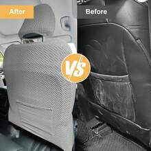 2PCS Car Front Seat Cover Car Seat Cover With Storage Pocket Washable Split Automotive Seat Cover Protector For Truck,Van ,SUV Seat Covers Front Kit Protector Washable Cover For All Car Models - Light Grey - View 7