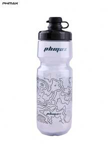 PHMAX 720ml auslaufsichere Fahrrad Trinkflasche, Radfahren Trinkflasche, Quetsch-Sport Trinkflasche für Radfahren, Fitness (Schwarz & Weiß) - Verschiedenfarbig - Übersicht 10