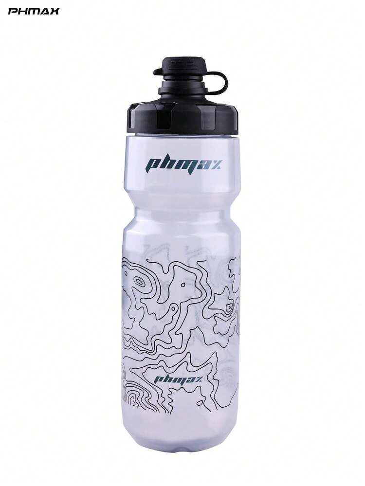 PHMAX 720毫升防漏自行车水壶，自行车水壶，骑行运动挤压式水壶，适用于骑行、健身（黑白两色） - 多色 - 查看 10