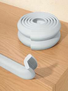 2米加厚L型防撞条 儿童桌角保护条 儿童安全保险杠保护装置 易于安装的桌角保护装置，让您无忧无虑的家 加宽防撞保护装置 儿童防撞保护条 墙角桌角墙角保护装置 - 彩色 - 查看 2