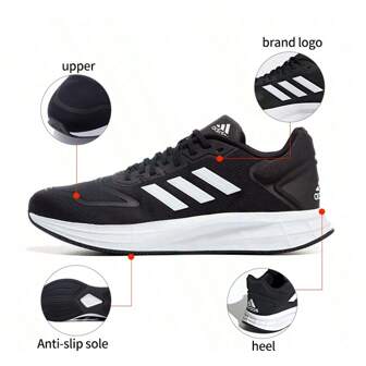 Adidas Herenschoenen 2024 Nieuwe Duramo 10 Sport Comfortabele hardloopschoenen Gw8336