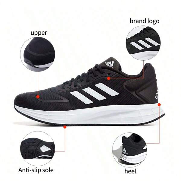 Adidas Men'S Shoes 2024 New Duramo 10 Sports Comfortable Running Shoes Gw8336