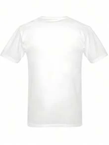 Men'S White T-Shirt With "I MATCH ENERGY SO HOW WE GON' ACT TODAY" Black & Yellow Print | Casual Streetwear, Short Sve, Round Neck,Summer Tee - 白色 - 查看 3