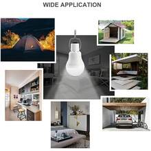 1pc/2pcs Solar Lamp, Energy Saving Lamp, Suitable For Garden Courtyard Corridor Garage Outdoor Indoor Poultry Shed Light, Solar LED Shed Light, Tent Camping Light, Warehouse Pendant Light