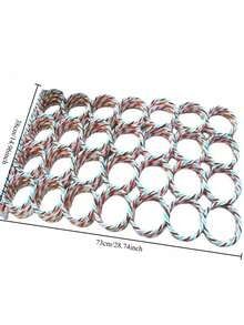 1/2 chiếc Giá treo khăn quàng cổ, Móc treo quần áo bằng mây giấy gia đình, Giá treo khăn quàng cổ hình tròn 28, Giá treo khăn lụa, Giá treo khăn quàng cổ, Giá treo đồ gia dụng - Nhiều màu - Xem 8
