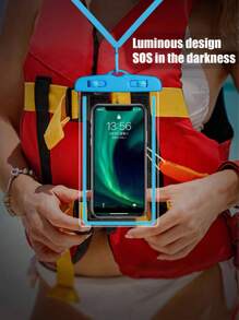 1/4 piezas Bolsa impermeable universal Bolsa impermeable para teléfono móvil Estuche impermeable para teléfono para nadar bajo el agua Estuche impermeable para teléfono Bolsa seca para teléfono celular para smartphone Accesorios para teléfono Accesorios para viajes internacionales Accesorios de verano Accesorios de campamento Accesorios de tecnología Accesorios de teléfono para viajes Bolso monedero para deporte al aire libre Vacaciones piscina