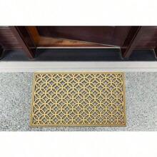 Local Shipping-DII Rubber Doormats Collection All Weather, 18x30, Lattice