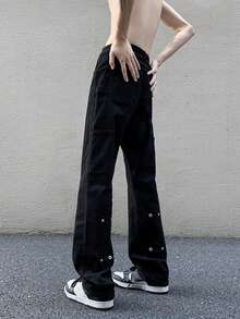 Men Pants - Black - View 4