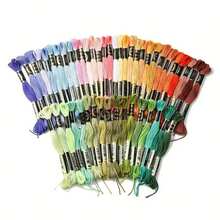 12pcs/Set 8m Embroidery Threads Floss For Cross Stitch Threads Friendship Bracelets Crafts