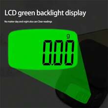 Báscula de bolsillo de precisión - Báscula digital en gramos para alimentos, joyas, onzas/granos con pantalla LCD retroiluminada - Mini báscula para viajes - Mini báscula electrónica con pantalla LCD retroiluminada, precisión de 0.01g