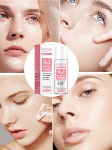 MOOYAM 120ml Tónico facial hidratante de niacinamida - Nutrición profunda con ácido hialurónico, vitamina C y E - Suave, reconfortante, firme, hidratante y blanqueador para mujeres, todo tipo de pieles, apto para viajes