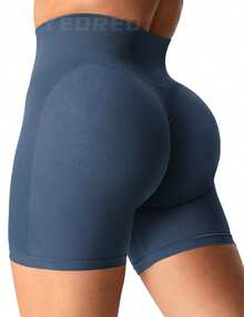 YEOREO Sport Shorts For Women Booty Scrunch Gym Shorts Workout Fitness Running Yoga Seamless Sport Leggings Short