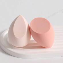 2pcs/Pack Makeup Sponge, Foundation Blender Beauty Sponge, Latex-Free Dry & Wet Powder, Cream, Liquid Foundation Applicator Tool, Suitable For All Skin Types,Makeup,Cheap,Room Decor,Vanity,Travel,Bedroom,Makeup Accessories,Puff,Makeup Blender,Powder Puff,Makeup Sponge