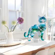 A 2D Transparent Happy Halloween Acrylic Decorative Tag Decorative Plaque