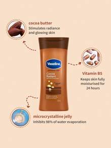 Vaseline Loción corporal Vaseline de 200ml, aroma a cacao, apta para uso diario
