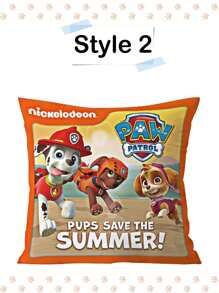 Paw Patrol Paw Patrol Pillowcase (Without Pillow Core), Dog Patrol Cushion Cover, Home Sofa Decoration Cushion, Car Waist Pillow, Paw Patrol Pillowcase (Without Pillow Core), Decorative Pendant