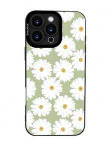 GALLAPLE Fresh Daisy Floral Phone Case  Spring Aesthetic Phone Cover Cute White Flower Design Protective Case Anti-Slip Grip & Shockproof ,Compatible With IPhone X/XS/XSmax/11/11pro/11promax/12/12pro/12promax/13/13pro/13promax/14/14plus/14pro/14promax/15/15plus/15pro/15promax/16/16plus/16pro/16promax/16e - 米色 - 查看 7