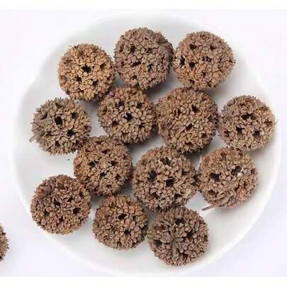 1 pacote de 30 g de decoração de frutas secas com folhas de bordo - adequado para decoração de festas em casa, enfeite de mesa, arranjo de flores secas faça você mesmo, acessórios de decoração para velas com fragrância