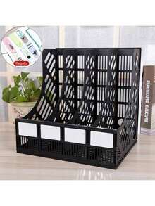 Desktop Bookshelf - Black - View 3