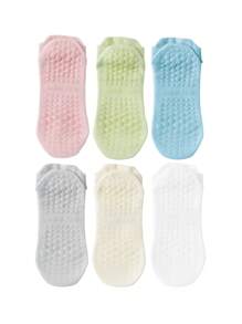 3/5/8 Pairs Of Yoga Fitness Sports Colorful Socks Women's Pilates Mesh Breathable Non-Slip Grip Socks For Dance Yoga Fitness Running