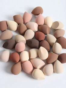 Medium Size Beauty Egg 6-Piece Set, Foundation Mixed Beauty Sponge, Flawless Liquid, Cream And Powder, Multi-Color Makeup Sponge, Dry And Wet All-Purpose Foundation Makeup Cream Without Latex, Suitable For All Skin Types.