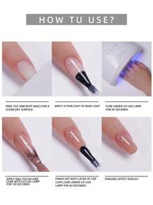 XEIJAYI 1Pc Gel Nail Polish, Popular Series Nail Gel 141 Colors Vibrant All Seasons Gel Polish- Uv/Led Soak Off Semi-Permanent Varnish For Diy Manicure Nail Art Design Gift For Women