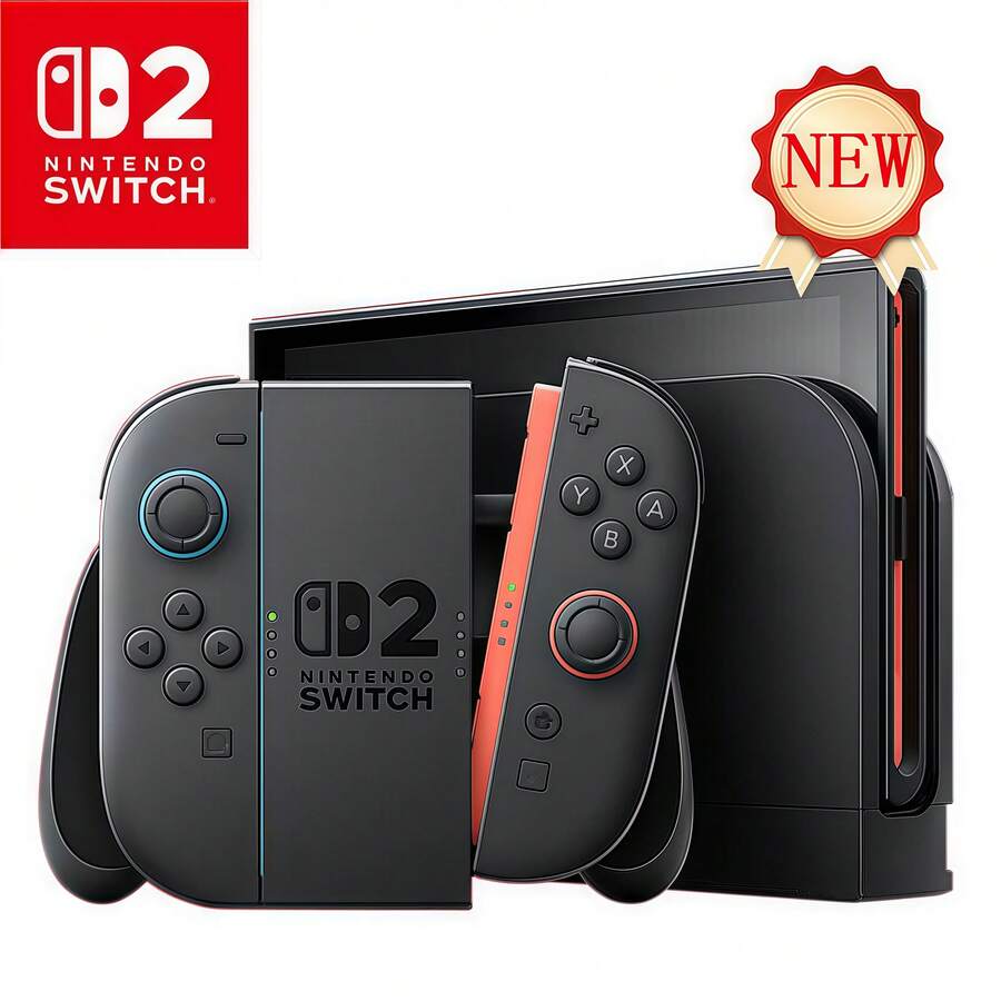 Nintendo Switch Switch2時尚掌機 7.9吋OLED絢麗大螢幕搭配256G大空間 輕盈隨行暢享遊戲 智慧降噪連線聊天更清晰 港版