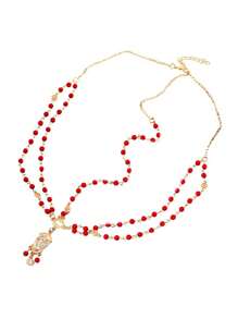 1pc Elegant Bohemian Beaded Hair Chain Accessory, Hair Accessories, Head Chain, Head Pieces Jewelry