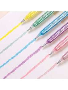 朗果新品上市72/54/36/24/16色亮彩中性笔加彩盒套装 亮彩中性笔1.0mm礼盒套装 高颜值彩色绘画笔，适合学校用品，返校季 - 彩色 - 查看 7