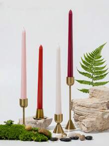 4 قطع/مجموعة - شمع طويل الساق 12 بوصة ب- 6 ألوان تدرجية، شمع للمناسبات، شمع لعشاء الشموع، ديكور المنزل، شمع أعياد الميلاد، شمع حفلات الولائم والزفاف الرومانسية، ديكور المكان، هدايا التخرج، هدايا صغيرة للحفلات، هدايا خاصة، ديكور هالوين وعيد الميلاد