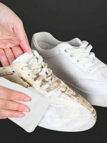 80/12 szt. chusteczek nawilżanych do czyszczenia butów, środek do czyszczenia trampek, chusteczki do czyszczenia butów sportowych i trampek, chusteczki nawilżane do usuwania plam bez spłukiwania, jednorazowe chusteczki nawilżane do czyszczenia, odpowiednie do odzieży sportowej i białych butów, artykuły gospodarstwa domowego, niezbędne w podróży