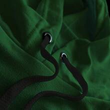 Unisex Everyday  Sweatshirt With Salvatore Print - Dark Green - View 4