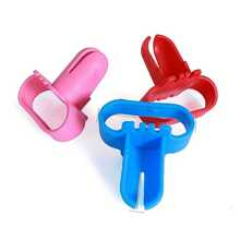 5pcs/3pcs/1pc Blue Balloon Tying Clip, Party Decoration Balloon Tying Tool For Wedding, Birthday, Latex Balloons