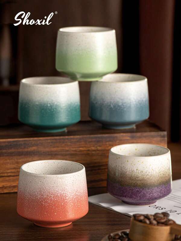 shoxil A Ceramic Coffee Cup/Tea Cup/Water Cup From The Galaxy Series, Suitable For Tea Shops And Living Rooms.